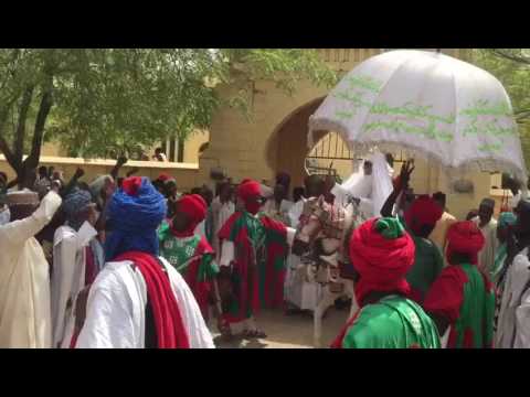 Emir of kano, muhammadu sanusi ii after jumu'at prayers.