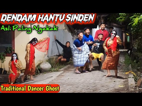 Dendam Hantu Sinden || Seram Lucu Bikin Ngakak || Dancer Ghost Prank