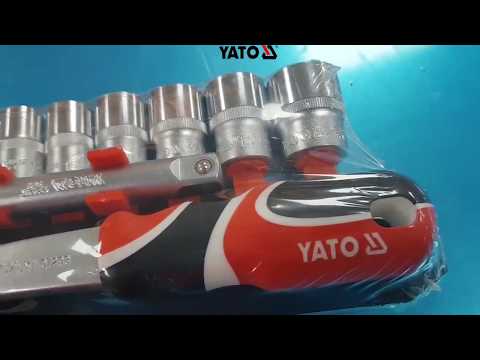 Набор торцевых головок 1/2", М 10-24 мм, 12 предметов YATO (YT-38821) Набор торцевых головок 1/2", М 10-24 мм, 12 предметов YATO (YT-38821)