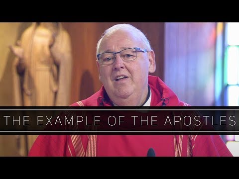 The Example of the Apostles | Homily: Father Walter Carreiro