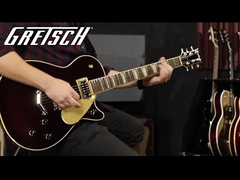 Gretsch G6228FM Players Edition Jet BT w/ V-Stoptail Electric Guitar - Dark Cherry - Display Model image 9