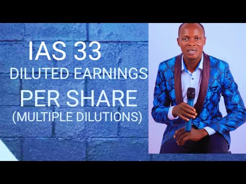 IAS 33 Diluted Earnings Per Share (Multiple Dilutions) ACCA,ICAN ,CPA,ICAG,FR /SBR- Reporting