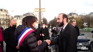 Discours du ministre des Affaires étrangères de la République d’Arménie à l’inauguration officielle de l’Esplanade d’Arménie à Paris
