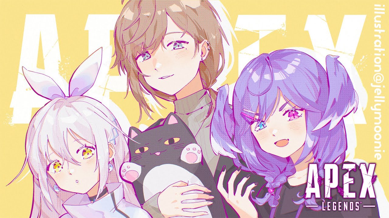 APEX | セレンさんと久檻夜さんとリベンジAPEX!【にじさんじ/叶】