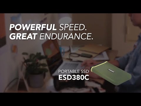 Transcend Portable SSD ESD380C Powerful speed. Great endurance.