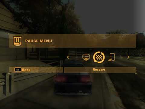 tring to beat black 11 with lexus. need for speed most wanted