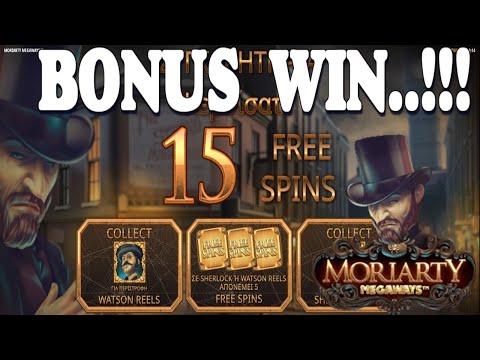 Moriarty Megaways - Bonus Win