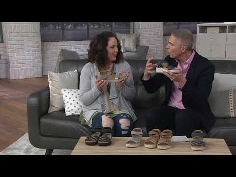 Earth Origins Adjustable Multi Strap Sandals - Gaven on QVC