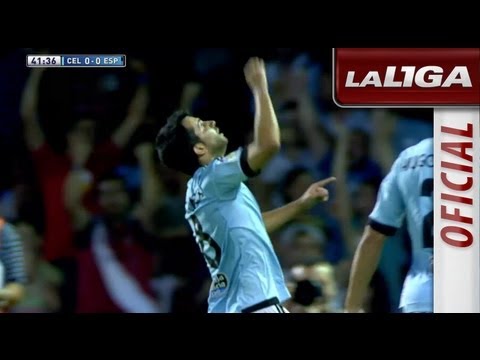 Gol de Alex López (1-0) en el Celta de Vigo - RCD Espanyol - HD