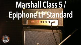 Video thumbnail for Marshall Class 5 Head + Cabinet - review by AmpsOnAir