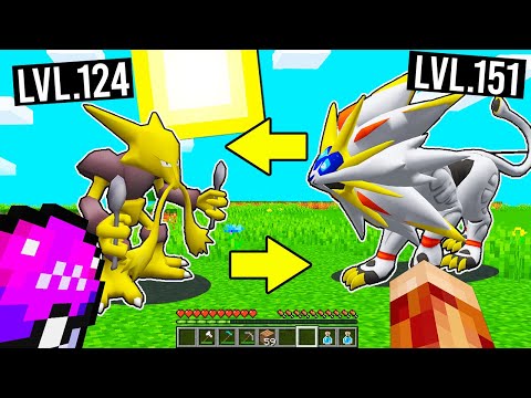 SCAMBIO il PRIMO POKEMON SOPRA il LIVELLO 100 nella PIXELMON SU MINECRAFT