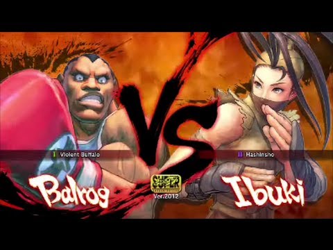SSFIV AE Ver.2012 : EG PR Balrog ( Balrog ) VS Jazdero ( Ibuki ) Ranked Match On Xbox 360