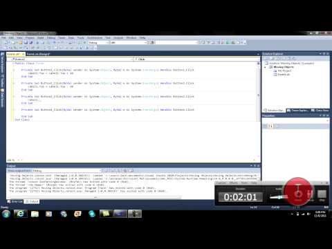 Moving Objects Tutorial Visual Basic Beginner Website Down