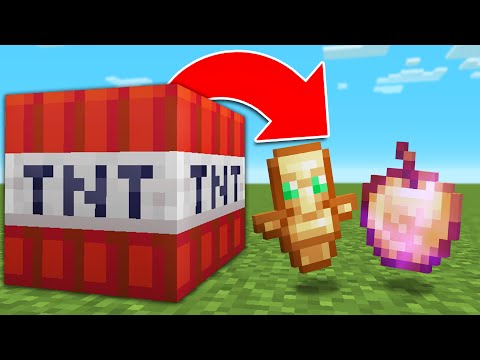 Minecraft, But TNT Drops OP Loot...