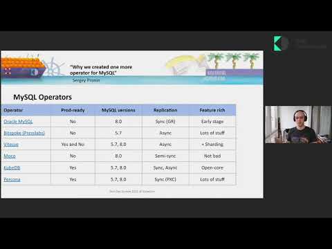 Why we created one more Operator for MySQL - Sergey Pronin (DoK Day EU 2022)