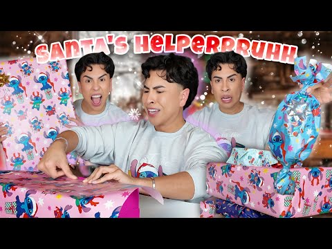 I'm over it... WRAPPING GIFTS!! | Louie's Life