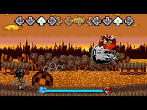 [WIP 3] Burning Mockup Animation (Eggman Poses done) - FNF VS. Sonic.Exe 2.5/3.0