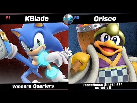 TechoHouse #11: KBlade (Sonic) vs RT+Griseo (King Dedede) - Winners Quarters