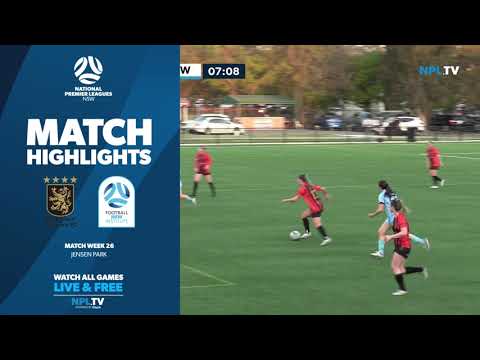 NPL NSW Women's Round 26 Highlights – Bankstown City v Football NSW Institute