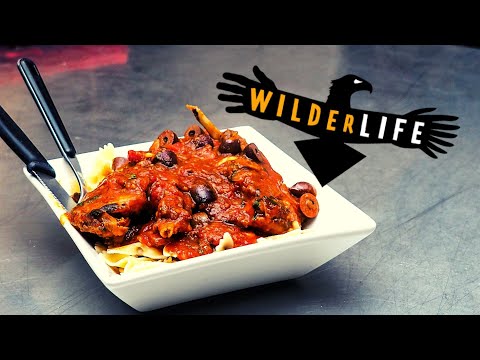 Wild game dish - Rabbit Cacciatore