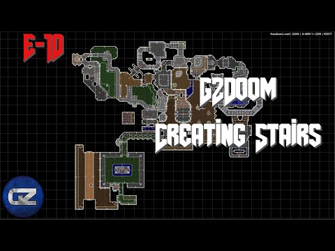 GZDoom Mapping -  Creating Stairs - Tutorial 10 | Ultimate Doom Builder(UDB)