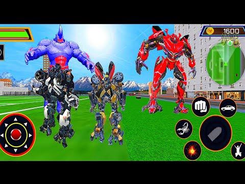 Grand Robot Scorpion Transform Game 2021 - Multi Transformation Robot Wars - Android Gameplay