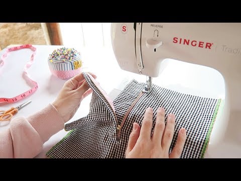 HOW TO SEW A PANTS CLOSURE - TUTORIAL - STEP BY STEP