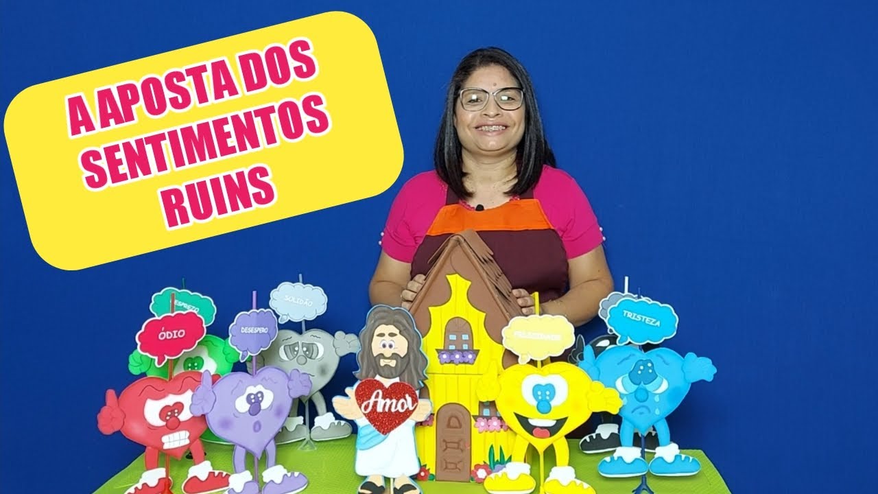 A APOSTA DOS SENTIMENTOS RUINS| História infantil