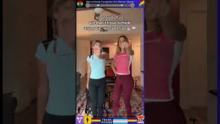 Male to Female Trangender Woman - (2 trans Beauty) #viralvideo #shortvideo #transgender #mtf #shorts