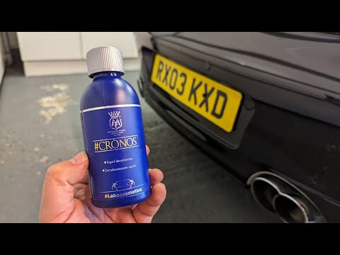 MELT away exhaust tip dirt with LABOCOSMETICA CRONOS Decarbonizer