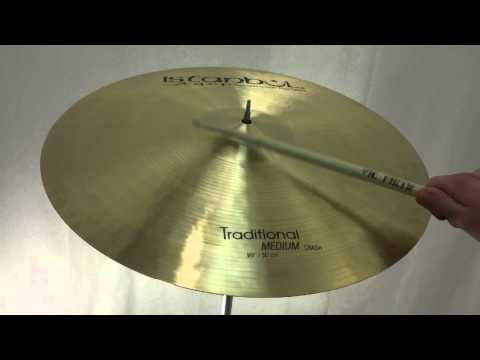 Istanbul Agop Traditional Medium Crash Cymbal 20"