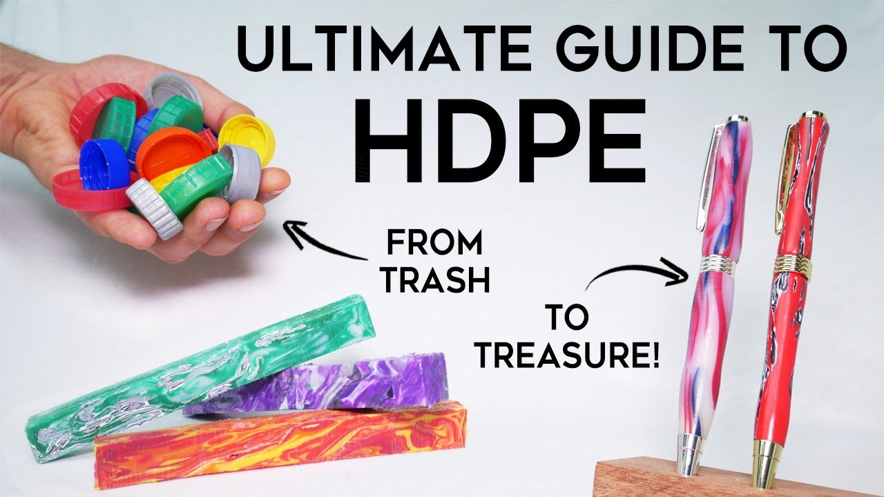 Beginners' Guide to Melting HDPE - How to Make a Recycled Plastic Pen
