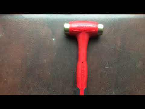 The hammer every mechanic should own. Snap on brass hammer HBBT16