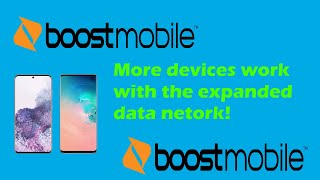 Boost Mobile Update! (Expanded Data Network)