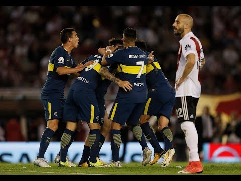 River 1-2 Boca / Superliga 2017-18 Fecha 8 / Relato Victor Hugo Morales (Emocionante)