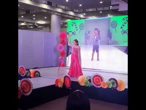 ASHVIKA SUPER COOL KID IN PREMIER KIDS AWARDS RAMP WALK. THE PROP WAS UNIQUE.  WON FIRST PRIZE
