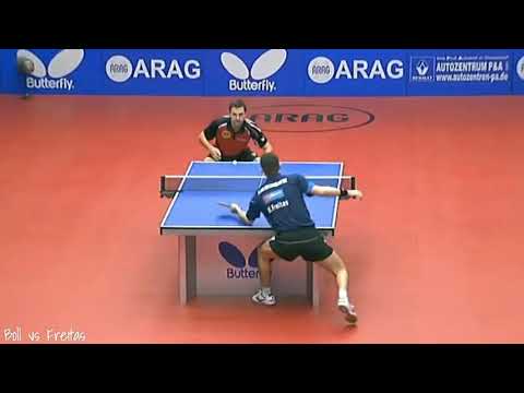 Final | Timo Boll vs Marcos Freitas | German League 2011