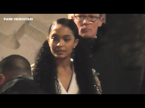 Yara Shahidi, Hedda Stiernstedt, Kate Moran @ Paris 4 december 2019 show Chanel Métiers d'Art