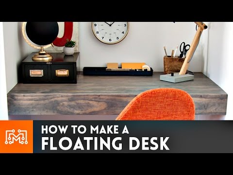 Floating Desk // How-To | I Like To Make Stuff Video