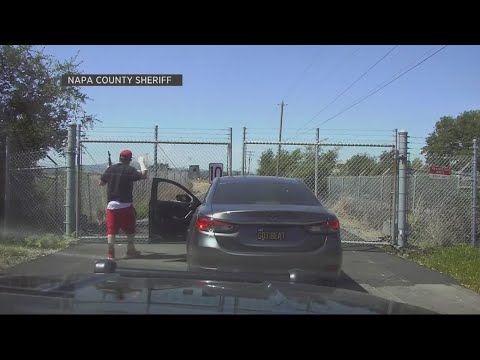 Napa County Sheriff's Office Releases Video Of Fatal Shooting Of Shotgun-Wielding Robbery Suspect