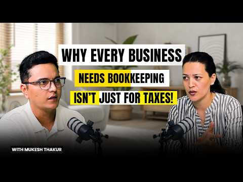 Why Every Business Needs Proper Bookkeeping (Not Just for Taxes)  Mukesh Thakur