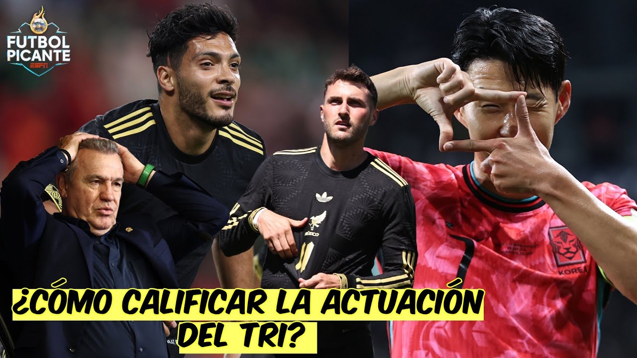 DE INFARTO. MÉXICO RESCATÓ EMPATE ante Corea del Sur. GOLAZO de Santiago Giménez | Futbol Picante