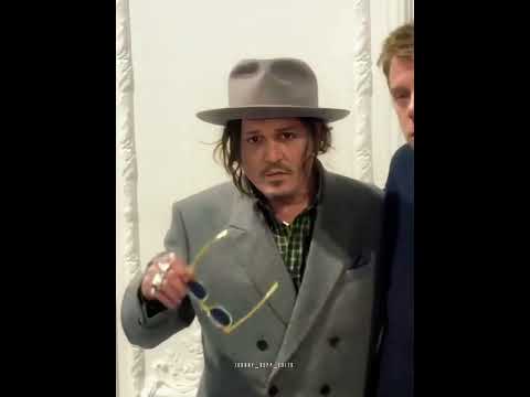 Johnny Depp at PFW & Sauvage pop-up (2025) — Shorts