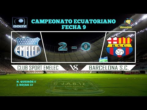 Emelec 2 - 0 Barcelona | Copa Havoline 2Da. Etapa | Fecha 9