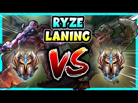 How to Play Ryze VS Renekton in Challenger (Top Lane Ryze Laning Matchup Guide)