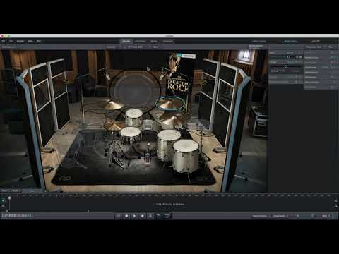 Superior Drummer 3.Eddie Kramer Talking in Drum Sample! Legacy of Rock pack..Re created it yourself