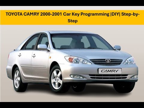 Toyota Camry 2000-2001 Car Key Programming |DIY| Step-by-Step