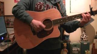 Christy Moore: "Whacker Humphries" 1991 (acoustic guitar cover)