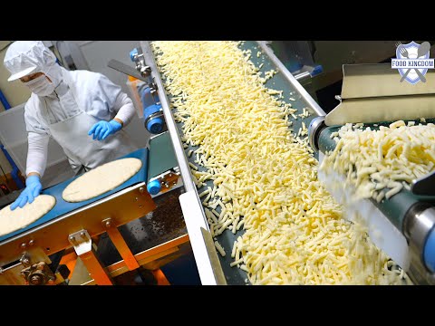 환상적인 설비와 제조과정의 한국 식품공장 대량생산 몰아보기 / Korea Food Factory