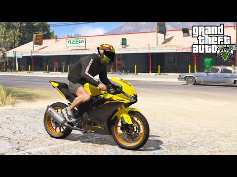 YAMAHA R15 KENCANG KECIL GESIT NGAB R125cc MOTOR JAMED NIH NGAB - GTA V INDONESIA EPISODE SPESIAL